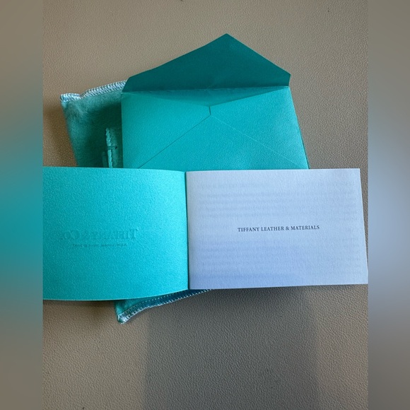 Tiffany card wallet -calf skin blue - Picture 9 of 9